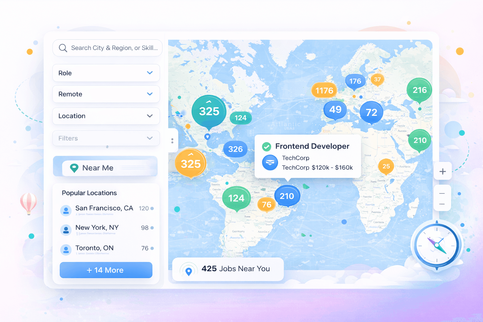 Aladdin Interactive Jobs Map